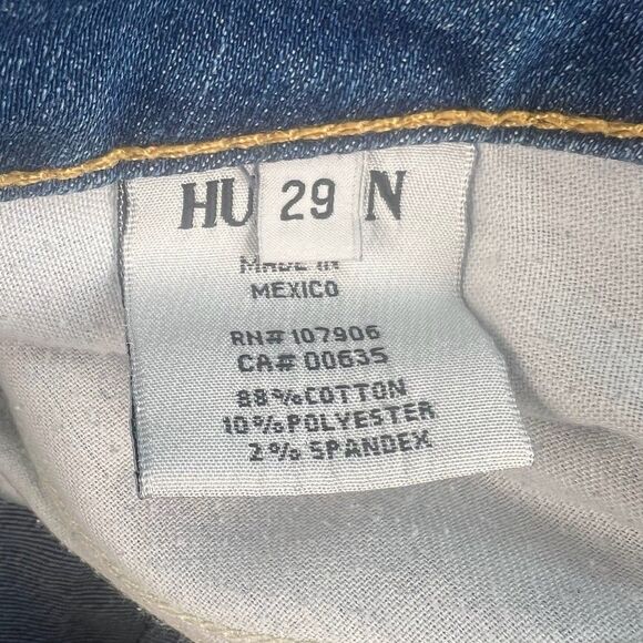 Hudson Bacara Straight Flood Cuff Denim Women’s Jeans Size 29 Preppy City Life - Picture 10 of 12